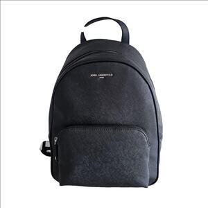 Karl Lagerfeld Paris Black Khloe Backpack